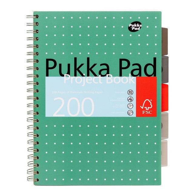 Pukka Pads A4 Metallic Project Book, imported from the UK