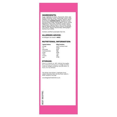 The Gluten Free Kitchen Vegane Victoria Cupcakes Gefrorene Cupcakes Packung mit 3 Stück