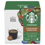 Starbucks Medium House Blend coffee pods 12 pack (British brand)