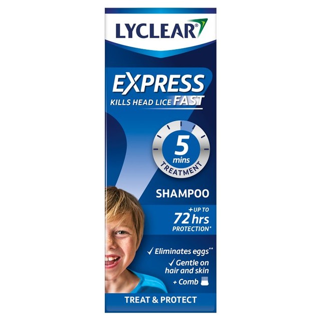 Lyclear Extra Strong Head Lice Treatment Shampoo 200ml, UK version