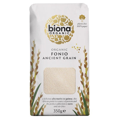 M&S Biona Organic Fonio Ancient Grain 350g- Buy online at McGrocer