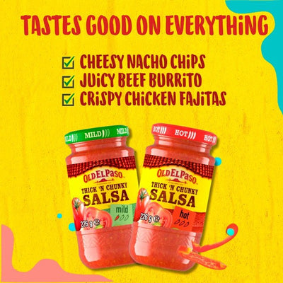 Old El Paso Dick & Chunky Scharfe Salsa 226g