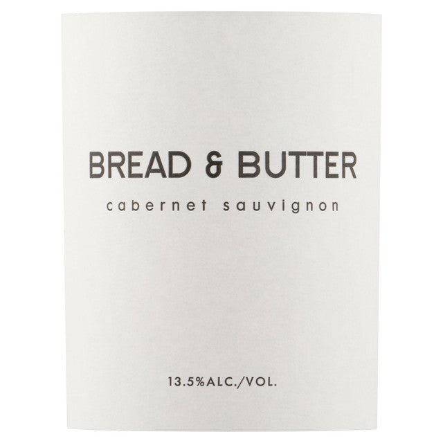 Bread & Butter Cabernet Sauvignon red wine 75cl - British product