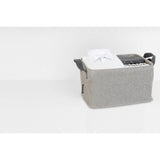Brabantia Grey Foldable Laundry Basket 44cm height - British product