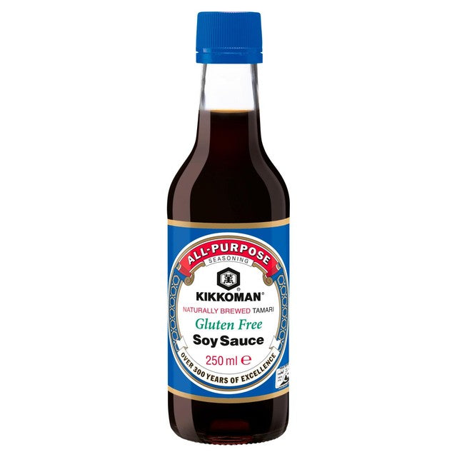 Kikkoman Gluten Free Tamari Soy Sauce 250ml (British brand)