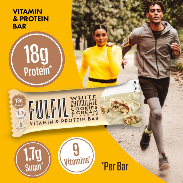 FULFIL cookies and cream protein bar 55g (British brand)