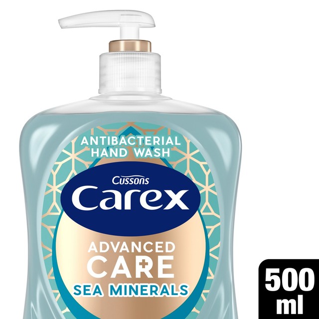 Carex Sea Minerals Antibacterial Hand Wash 500ml - British product