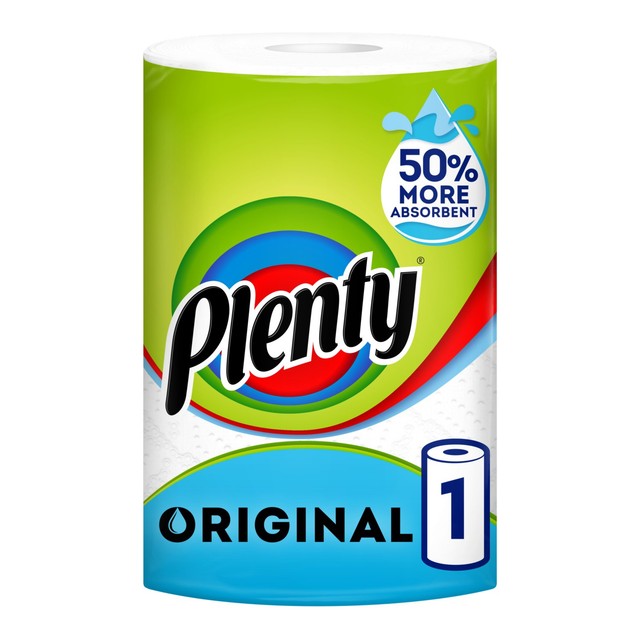 Plenty Original kitchen roll, imported from the UK
