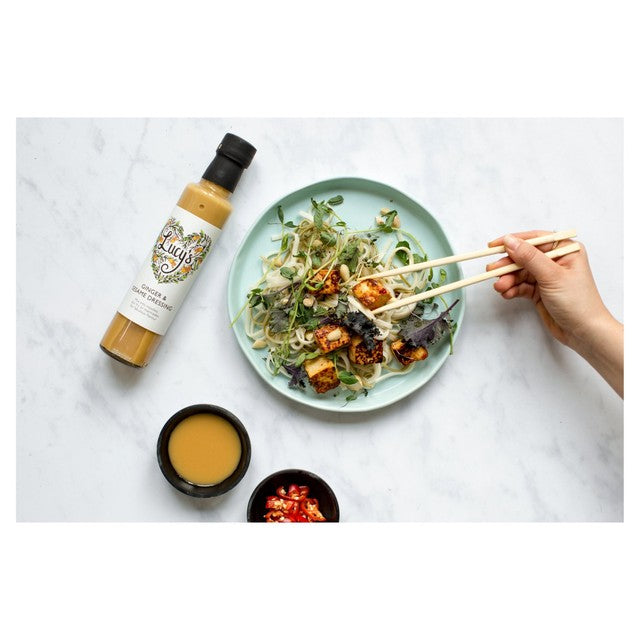 Lucy's Dressings Ginger & Sesame Dressing 250ml, UK version