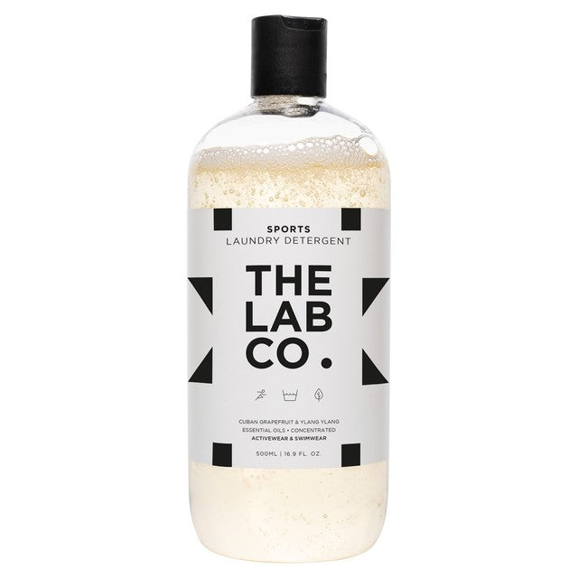 The Lab Co. sports and swimwear non-bio laundry detergent 500ml (British brand)