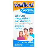 Vitabiotics Wellkid Orange Calcium Liquid 150ml (British brand)
