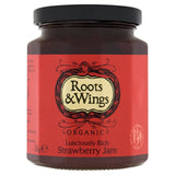 Roots & Wings strawberry jam 320g, imported from the UK