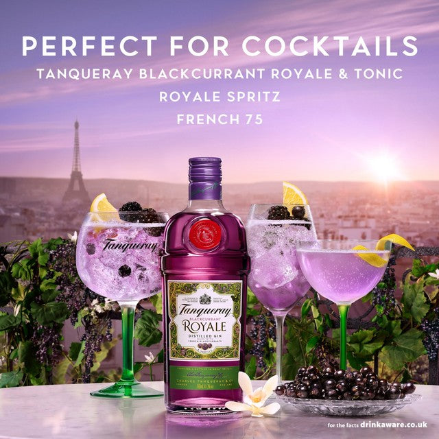 Tanqueray Blackcurrant Royale gin 70cl (British brand)