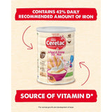 Nestle Cerelac wheat & honey toddler cereal 1kg, imported from the UK