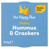 The Happy Pear hummus with wholegrain oat crackers 100g (British brand)