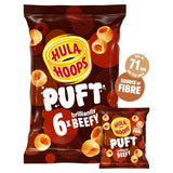Hula Hoops Puft beef flavour crisps multipack - British product