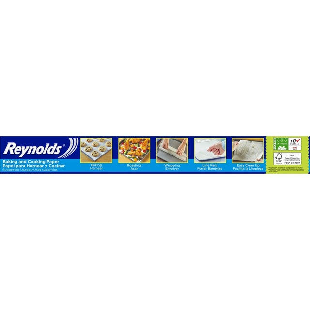 Reynolds dual sided non stick baking paper 10m, imported from the UK