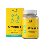 VITL Omega 3 capsules 60 pack (British brand)