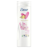 Dove lotus flower and rice milk body lotion 400ml - British product