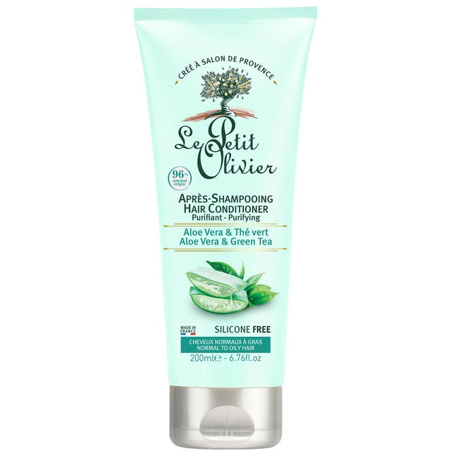 Le Petit Olivier purifying conditioner Aloe Vera and Green Tea 200ml, UK version
