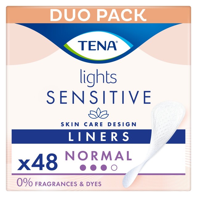 TENA Lights incontinence hygiene liner 48 pack, UK version