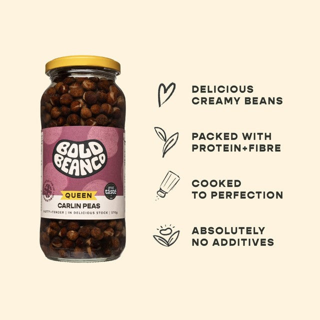 Bold Bean Co Queen Carlin Peas 570g (British brand)