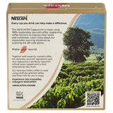 Nescafé Cappuccino instant coffee 12 sachets, imported from the UK