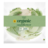 M&S organic cauliflower, imported from the UK