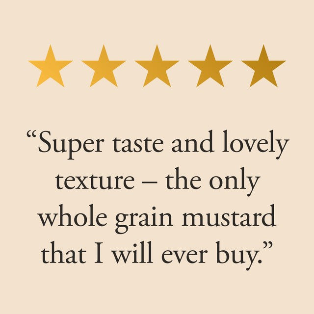 Tiptree English wholegrain mustard 185g (British brand)