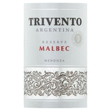 Trivento Reserve Malbec red wine small bottle 187ml (British brand)