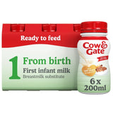 Cow & Gate First Infant Milk ready-to-feed 200ml, UK version