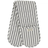 Stellar Double Oven Mitt Grey Stripe (British brand)