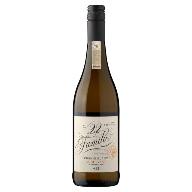 M&S Chenin Blanc white wine 75cl, imported from the UK