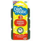 Dishmatic general purpose sponge refills 3 pack - British product