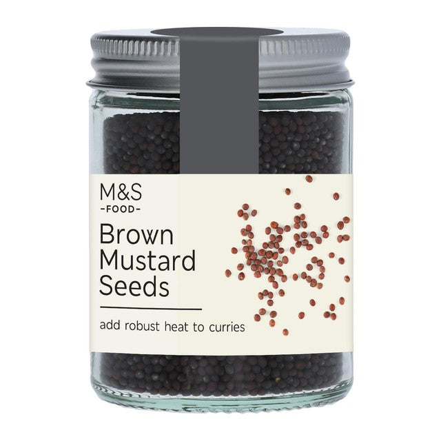 M&S brown mustard seeds 62g, imported from the UK