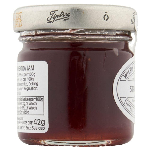 Tiptree strawberry extra jam 42g (British brand)