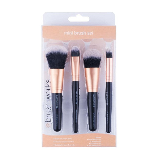 Brushworks mini makeup brush set - British product