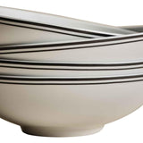 M&S Maxim Rim cereal bowl in Black Mix, imported from the UK