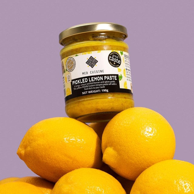 Med Cuisine pickled lemon paste 190g, imported from the UK