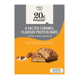 M&S protein bars salted caramel multipack, imported from the UK