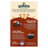 Quaker Hazelnut Chocolate porridge sachets 10 sachets, imported from the UK