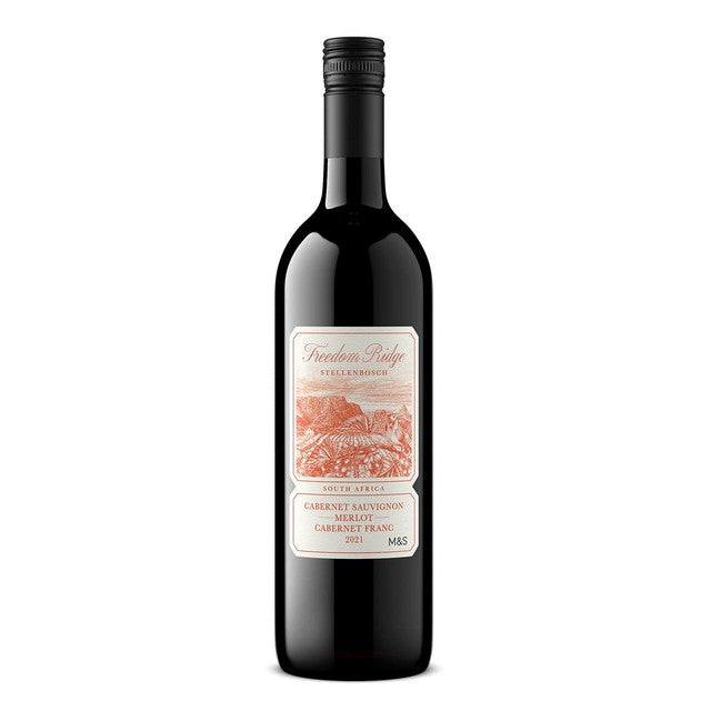 M&S Freedom Ridge Red Wine 75cl, imported from the UK