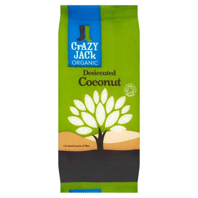 Crazy Jack desiccated coconut 200g - British product