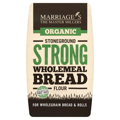 Marriage's Organic Wholemeal Bread Flour 1kg