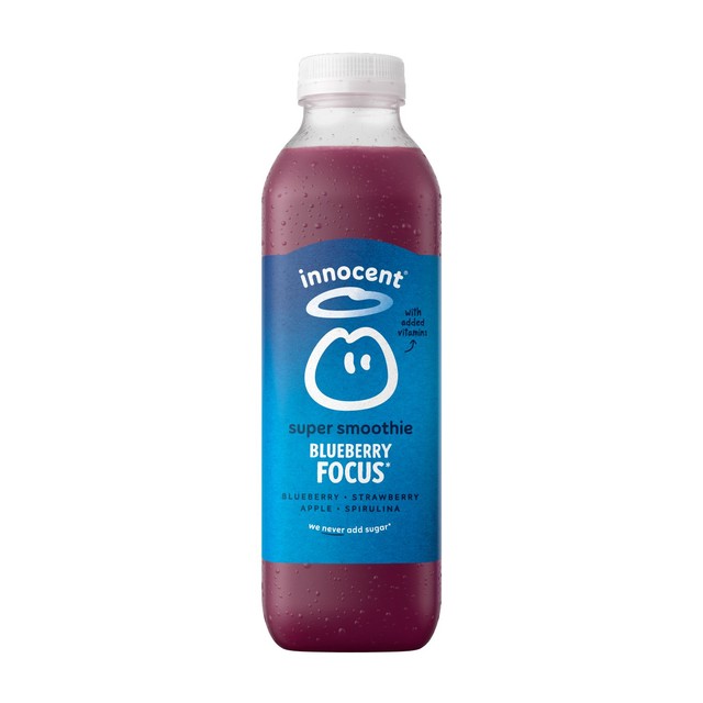 Innocent Super Smoothie Blueberry and Strawberry 750ml, UK version