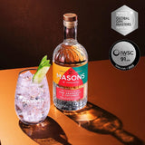 Masons of Yorkshire pink grapefruit and cucumber gin 70cl, imported from the UK