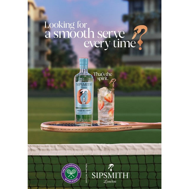 Sipsmith FreeGlider non-alcoholic spirit 70cl (British brand)