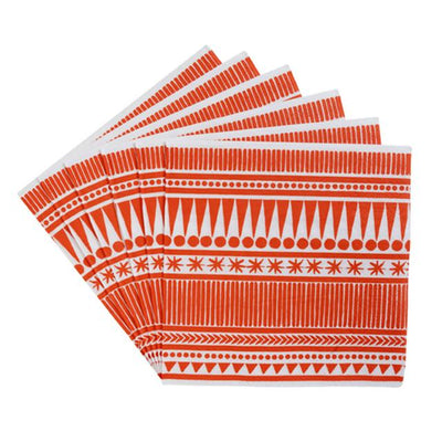Sainsburys Sainsburys Home Folk Print Design Napkin 20pk- Buy online at McGrocer