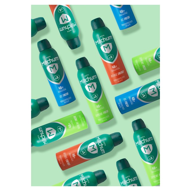 Mitchum Ice Fresh Anti-Perspirant Deodorant Spray 200ml, imported from the UK