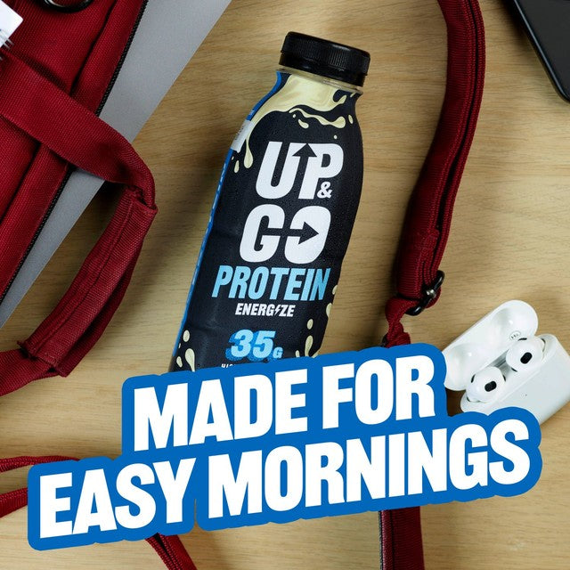 Up&Go vanilla protein drink 500ml (British brand)